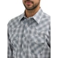 thumbnail image 4 of Wrangler® Men's and Big Men's Regular Fit Long Sleeve Western Shirt, Sizes S-5XL, 4 of 4
