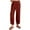 Wine Sweatpants Women, variant on CFLVAEK Barrel Sweatpants Women with Pockets Loose Fit Wide Leg Sweatpant Plain High Waisted Baggy Lounge Pants Beige L