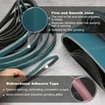 thumbnail image 4 of 1/2 x 12 Inch Sanding Belts, 16 Pcs 40/60/80/120 Grit Zirconia Abrasive Belt Sander File Belt for Woodworking, Metal Polishing, Knife Sharpener, 4 of 6