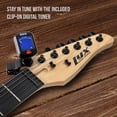 thumbnail image 4 of Guitarra eléctrica LyxPro de 30 pulgadas con kit de inicio para niños roja, 4 of 7