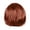A, variant on Leatfisat Short Bob Wavy Colorful Wig Rainbow Fun Wig For Women Role Play Halloween Wigs Heat Resistant Bob Party Wig (Rainbow)