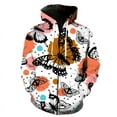thumbnail image 1 of Sudaderas con estampado de mariposas de dibujos animados exquisitos, sudaderas con cremallera estilo Harajuku para hombre y mujer, moda informal y genial., 1 of 6