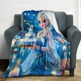 thumbnail image 4 of Frozen Throw Blanket for Kids Frozen Merch for Girls Boys 50"*60"（130*150cm） Blankets, 4 of 8