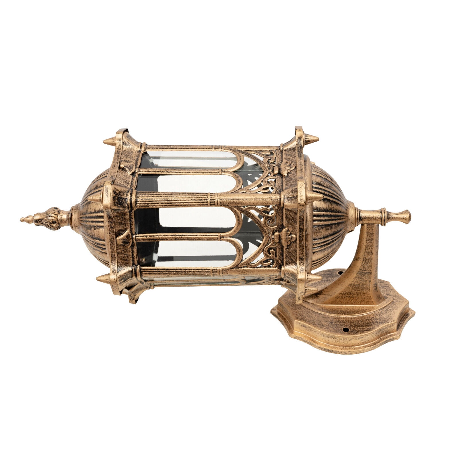 Wall Mount Retro Copper Color Outdoor Wall Light for Front Doors, Sheds, Hallways, Terraces, Aisles, Garages Outdoor Wall Lamp