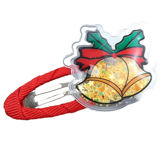 JZROCKER Lovely Hair Clip Cartoon Christmas Pattern Hair Barrettes Side Bangs Hair Clip
