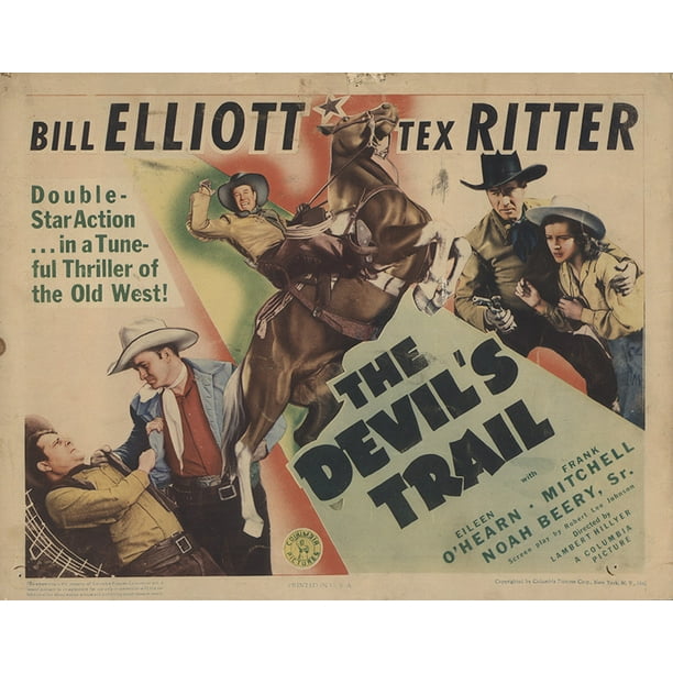 The Devilaƒae A A Aƒa A A A A A Aƒa A A A A A S Trail 1942 Inch By 30 Inch Laminated Poster With Bright Colors And Vivid Imagery Fits Perfectly In Many Attractive Frames Walmart Com Walmart Com