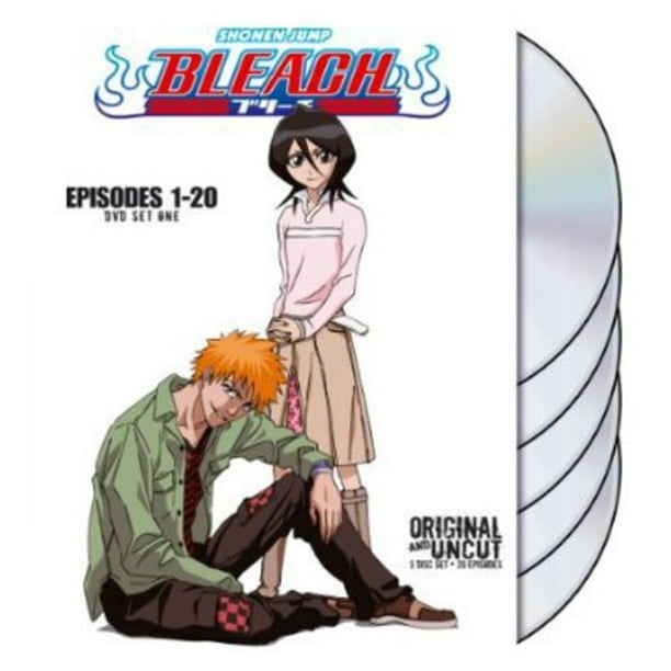 Bleach Uncut Box Set 1 Dvd Walmart Com