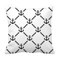thumbnail image 1 of Funda de Almohada ABPHQTO Anclas Protector de Almohada Cama 45x45 cm, 1 of 1