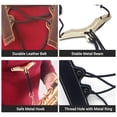 thumbnail image 3 of Sangle Réglable pour Saxophone, Sangle en Cuir pour Saxophones Alto/Tenor/Soprano, 3 of 6