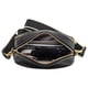 thumbnail image 2 of Bolso para Cámara Piel Vaca Primera Capa Con Textura Y Bordado Rombos Moderno Y Versátil Bandolera Un Hombro Elegante Bolso para Mujer 7160 (negro), 2 of 9