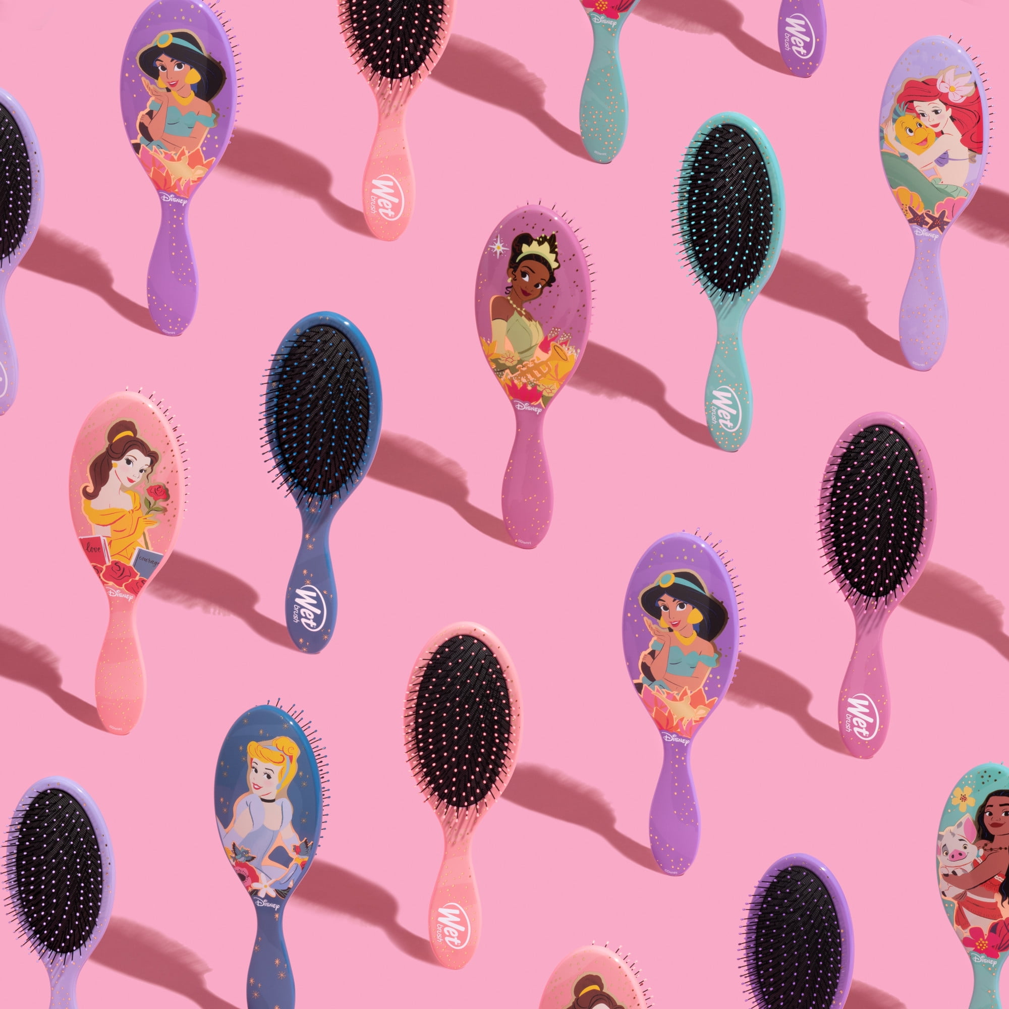 Wet Brush® The Original Detangler® Hair Brush Disney Ultimate Princess  Celebration Ariel - Walmart.com