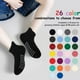 thumbnail image 5 of Calcetines para bebés Jealkip, paquete de 6 unidades, de algodón, antideslizantes, para niños de 3 a 10 años, 5 of 7