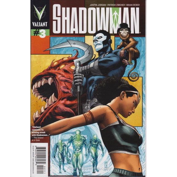 Shadowman (4th Series) #3 VF ; Valiant Comic Book