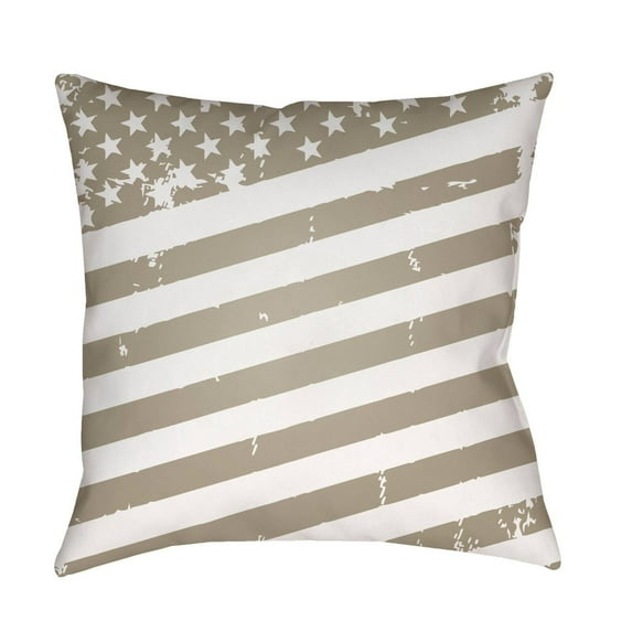 Americana III 20 x 20 x 4 Throw Pillow