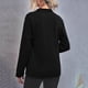 thumbnail image 5 of Pntutb Moda Mujer Manga Larga Sólido Turndown Collar Botón tops Trabajo Blusa Rollbacks Pntutb Pntutb-3421, 5 of 7
