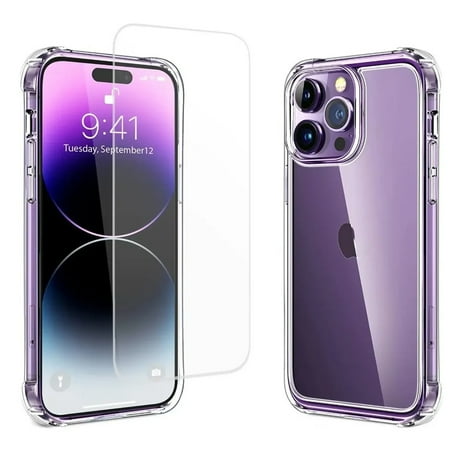 Kit Carcasa Para Iphone 14 Plus + Lámina Cerámica