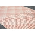 thumbnail image 2 of Santorini Rose Cream Argyle Modern Contemporary Area Rug Tapis Carpet For Living Room Bedroom Kitchen, 2 of 3