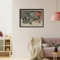 thumbnail image 3 of Historic Framed Print, [Japanese Ukiyo-e print] - 1037, 17-7/8" x 21-7/8", 3 of 9