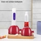 thumbnail image 1 of Dispensador de pasta dental con tubo enrollable ZJT250121459 | Exprimidor fácil de pasta dental y crema dental | Soporte de plástico rojo resistente para baño y cocina | Extrusor multiusos de, 1 of 5