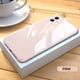 thumbnail image 1 of Funda cuadrada de vidrio templado líquido para iPhone 14 13 11 12 Mini Pro Max XS XR X 7 8 Plus, funda protectora de silicona Original para caramelos Tan Jianjun unisex, 1 of 2