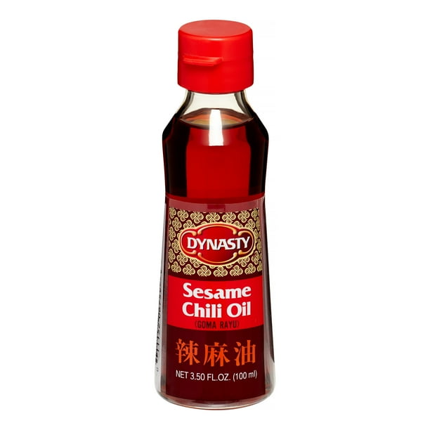 Dynasty Hot Chili Oil - 5.5 Ounce Bottle Of Spicy Flavored Oil