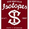 thumbnail image 2 of Men's The Simpsons Springfield Isotopes  Graphic Tee Cardinal 2X Large, 2 of 5