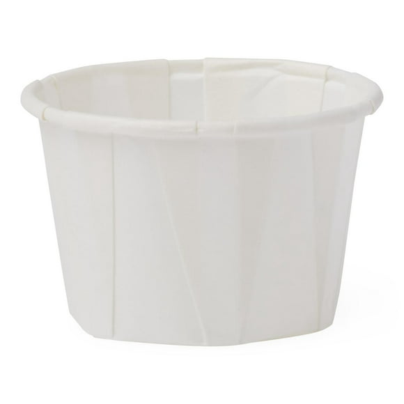 Medline Disposable Paper Souffle Cups, 1 oz., 250 Count White