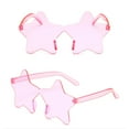 thumbnail image 4 of Star Sunglasses under $5! CQCYD Star Shape Sunglasses, Tinted Party Glasses for Women Men, Unframed Novelty Sunglasses for Halloween Cosplay, Fun Festival Accessories for Birthday Bachelor Party, 4 of 5