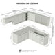 thumbnail image 3 of Cocina Integral Completa Modular Madesa Agata 486cm BC 01, 3 of 5
