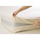 thumbnail image 1 of 100% Natural Cotton Fleetwood Cotton Mattress Cover, Zips Around The Mattress, 1 of 1