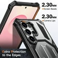 thumbnail image 5 of For Samsung Galaxy S24 Ultra 5G Case [Compatible With MagSafe], Hidden Metal Kickstand, Military-Grade Heavy Duty Case with Bumper Frame, 360° Full Body Shockproof Protection Cover,Grey, 5 of 7