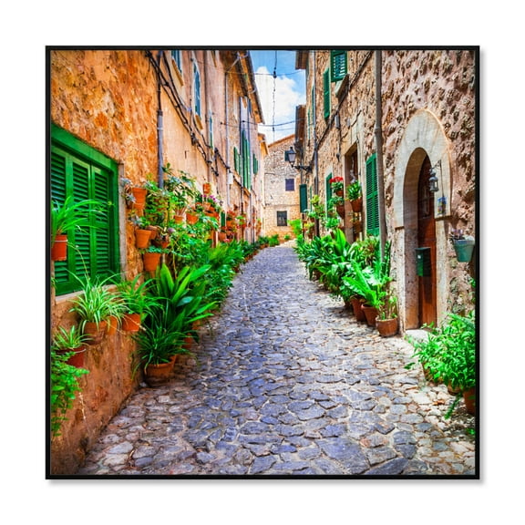 Epic Graffiti "Vecino I" Framed High Gloss Acrylic Wall Art