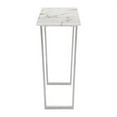 thumbnail image 3 of 47.2" X 14.2" X 20.3" Stone And Brushed Stainless Steel Atlas Console Table, 3 of 6