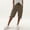 Brown women plus size cargo capri pants a1, variant on Women Plus Size Cargo Capri Pants Elastic Waist Flowy Casual Loose Fit Cropped Shorts Solid Basic Vacation Beach Hiking Trousers with Pockets Summer Clothes, Blue 2XL