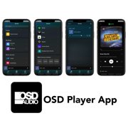 OSD SRT4 GEN2 App Control 4 Zone Media Streamer, iOS or Android App, Airplay Compatible, 12V Trigger