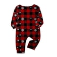 thumbnail image 4 of Pyjamas de Noël Rennes, Tenues Assorties pour la Famille Pjs Assortis pour un Look Familial Cohésif (Rouge), 4 of 4