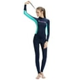 thumbnail image 2 of Maillot de Bain une Pièce à Séchage Rapide pour Femmes à Manches Longues pour Sports d'Été, 2 of 7