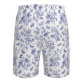 thumbnail image 6 of Kdxio Floral Butterfly Pattern Mens Casual Shorts - Drawstring Summer Beach Sports Shorts for Men, 6 of 9
