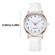 thumbnail image 2 of Reloj de cuarzo para mujer, relojes de cuarzo luminosos y tenues para mujer con correa de cuero estampada, reloj de pulsera informal, regalo maravilloso., 2 of 2