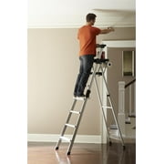 Cosco 8 Ft. Signature Series Aluminum Folding Step Ladder 300 Lb. Type IA (12 Ft. Max Reach)