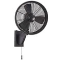thumbnail image 2 of 15" Minka Aire Anywhere Matte Black Pull Chain Outdoor Wall Fan, 2 of 2