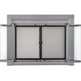 thumbnail image 4 of Clairmont Large Skyline Nickel Fireplace Doors, 4 of 10