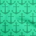 thumbnail image 1 of oneOone Cotton Cambric Green Fabric Nautical Fabric For Sewing Printed Craft Fabric By The Yard 56 Inch Wide, 1 of 4