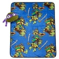 thumbnail image 2 of Juego de mantas y almohadas de felpa Jay Franco TMNT Donatello, 2 of 6