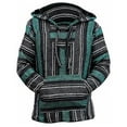 thumbnail image 2 of LNZGNM Mexican Baja Hoodie for Men 2025 New Long Sleeve Classic Mexican Baja Hoodie Sweater Drawstring Fashion Hooded Jerga Pullover Camo Hoodie with Pocket, Green XL, 2 of 4