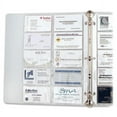 thumbnail image 6 of C-Line Business Card Binder Pages, Holds 20 Cards, 8 1/8 x 11 1/4, Clear, 10/Pack, 6 of 6