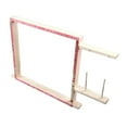 thumbnail image 1 of veasfak Rug Making Frame Cross Stitch Carpet Frames Table Stand DIY Tapestry 50x50cm, 1 of 9