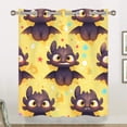 thumbnail image 3 of How to Train Y×our Dra×gon Curtains 63 Inch Length, Thermal Insulation Blackout Curtains Privacy Curtains for Bedroom/Living Room 2PC, 3 of 5