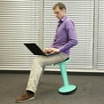 thumbnail image 4 of Costway Wobble Chair Height Adjustable Active Learning Stool Sitting Home Office Green Backless Silicone, 4 of 10