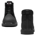 thumbnail image 6 of LARNMERN Men's Soft Toe Work Boots: Non-Slip Hiking Leather Comfortable Durable Outdoor Shoes, 6 of 8
